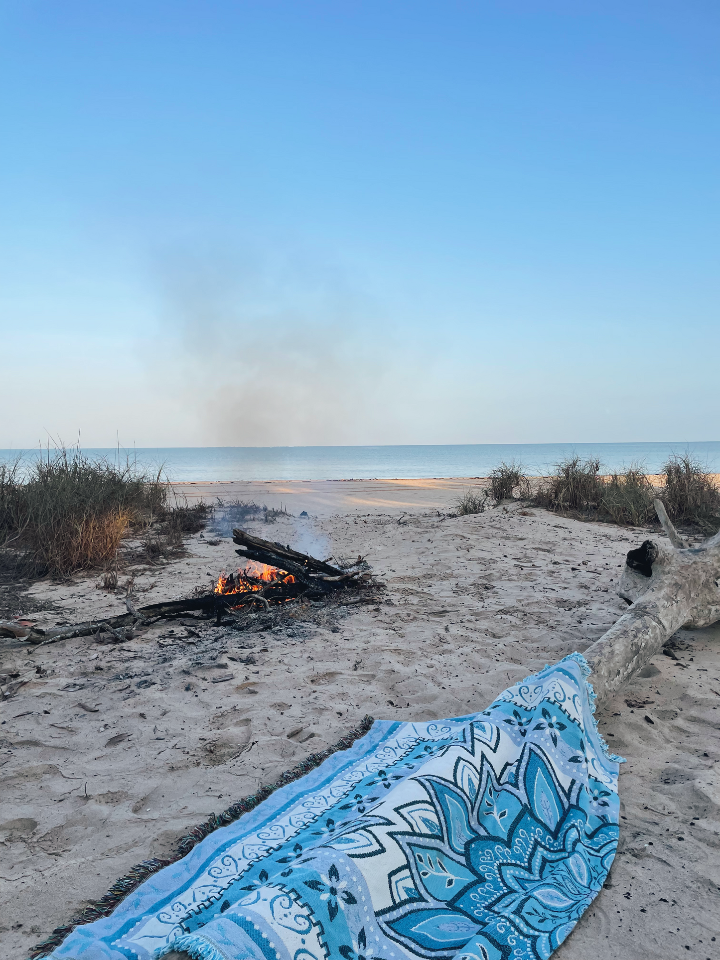 Coastal Bloom Throw