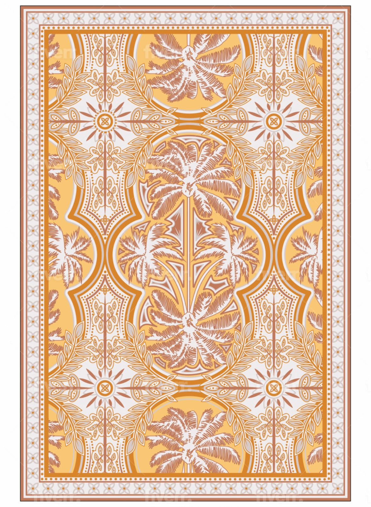 Palm Paradise Throw