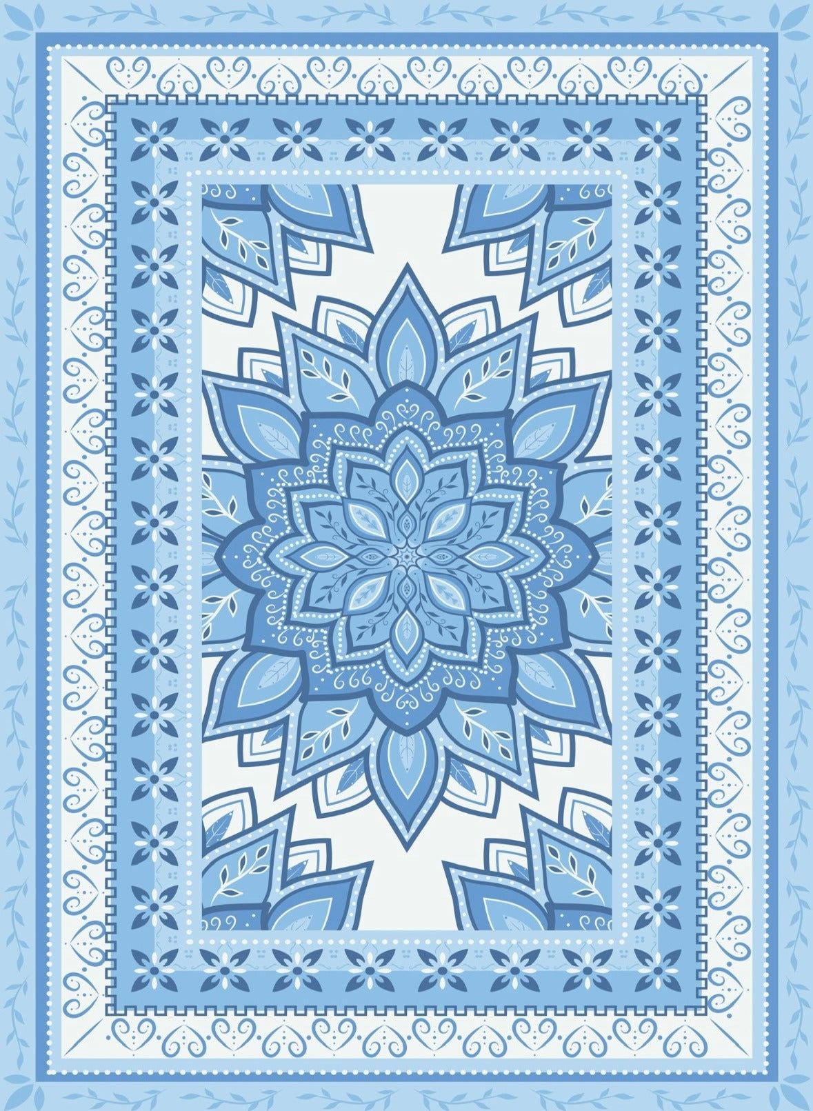 Coastal Bloom Throw